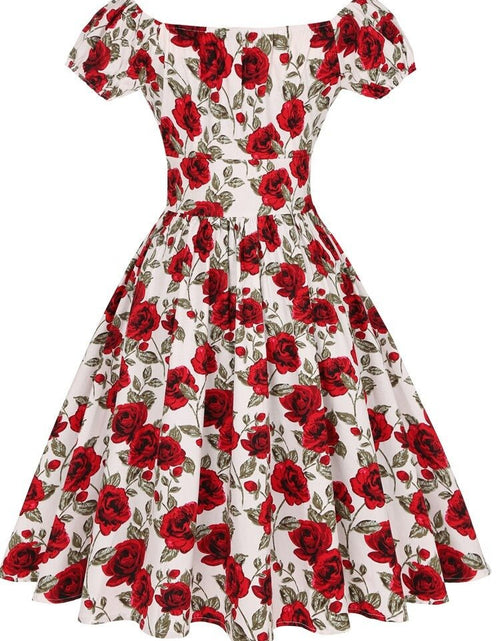 Load image into Gallery viewer, Rockabilly Women Swing Dress, Party Dresses- 50s 60s
